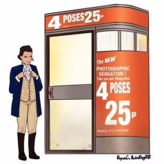 TimeMachine disguised as a vintage 1950's photobooth